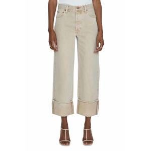 NEW PISTOLA ryder high rise cuffed jean in oat